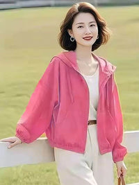 Women's Ice Silk UV Protection Lightweight Sun Protection Jacket for Summer