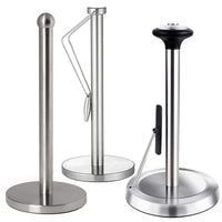 Stainless Steel Vertical Paper Towel Holder with Stable Base for Kitchen Countertop