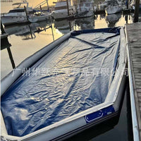 Inflatable Floating Dock Platform for Yachts and Jet Skis - Anti-fouling, Corrosion-resistant, Oyster-proof