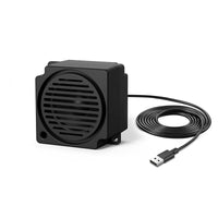 USB Powered Desktop Speaker for PC Laptop, Wired Mini Soundbar with Bass Enhancement