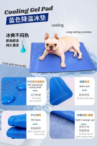 厂家夏季跨境凉垫宠物冰垫金毛凉垫凉席夏季狗窝彩盒包装现货