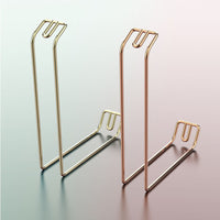 Acrylic Metal Photo Frame Double-Sided Transparent Creative Picture Frame for Desktop Display