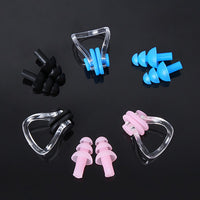 Professional Waterproof Nose Clip and Ear Plugs Set for Swimming and Diving