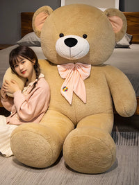 Giant Teddy Bear Plush Toy Stuffed Animal Doll for Girls, Birthday Gift