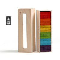 Prince Mom Beechwood Stacking Blocks Game for Kids 3-6 Years Old