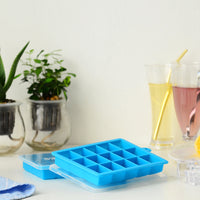 Summer Ice Cube Tray Silicone 15/24 Grids Multi-color Ice Mold for Home Kitchen Tools