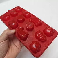 Food-Grade Silicone Ice Cube Tray for Whiskey and Cocktails