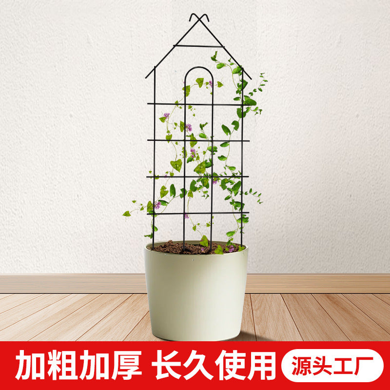 Garden Trellis for Climbing Plants, Metal Arch Support for Roses and Vines, Outdoor Decorative Fence Panel
