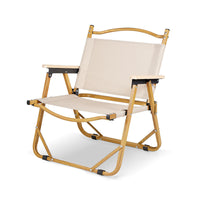 Portable Kermit Folding Camping Chair with Aluminum Alloy Frame for Outdoor Activities