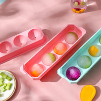 Whiskey Large Ice Ball Mold Silicone Ice Cube Tray for Cocktails and Beverages