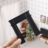 Miniature European Style Fireplace Christmas Decoration for 1:12 OB11 Dollhouse Furniture