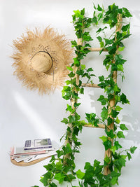 Artificial Ivy Vine for Pipe Decoration and Concealment, Faux Greenery Garland