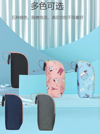 Vironicr Portable Insulated Baby Bottle Bag, Waterproof Milk Warmer Tote for Travel