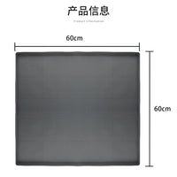 Refrigerator Silicone Floor Mat for Organization and Storage
