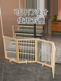 Pet Safety Gate for Stairs and Doorways - Drill-Free, Customizable Isolation Barrier for Dogs and Cats