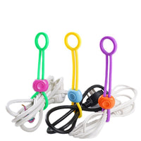 Multi-functional Food Bag Sealing Clips with Cord Organizer