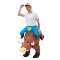 Inflatable Cow Rider Costume for Halloween & Role Play