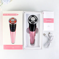 EMS Microcurrent Facial Massager with Photon Therapy and Heat Function
