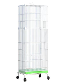 2026 New Large Luxury Breeding Bird Cage for Parakeets and Cockatiels, Ecological Villa Design