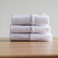 Thick Mesh Laundry Bag Set for Delicates, Bras, Underwear - Machine Wash Net Bags with Zipper