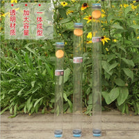 Fishing Float Storage Tube Transparent Thickened Drift Bobber Container