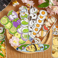Japanese Style Bobcat Bookmark Set - Unique Boxed Design for Students