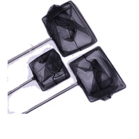 Aquarium Fish Net with Extendable Stainless Steel Handle, Gentle Catch for Fish Tanks
