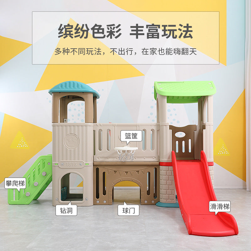 Kids Indoor/Outdoor Playground Slide Set for Toddlers and Children, Home Kindergarten Small Slide Toy