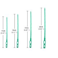 Reusable Plant Twist Ties for Garden Shrubs, Trees, Vines, and Tomato Stems - Climbing Support Clips