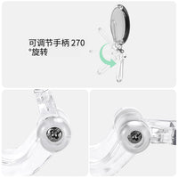 Double-Sided Magnifying Makeup Mirror with Foldable Stand, 10X-40X Magnification