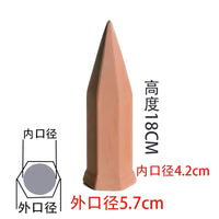 Terracotta Self-Watering Spikes for Potted Plants - Automatic Drip Irrigation System for Indoor/Outdoor Use