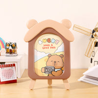Creative Cartoon Photo Frame for Desktop or Wall Mount, Nordic Style Picture Holder for Kids' Room Decor