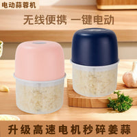 Mini Wireless Electric Garlic Chopper and Food Processor