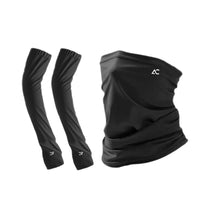 Summer UV Protection Neck Gaiter Face Mask with Ear Loops for Men and Women, Breathable Ice Silk Sunscreen Mask
