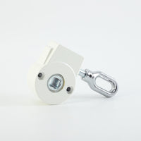 Retractable Awning Gearbox Hand Crank for Outdoor Canopies, Aluminum Alloy Head