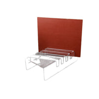 Acrylic Tile & Stone Sample Display Rack for Countertop or Wall Mount