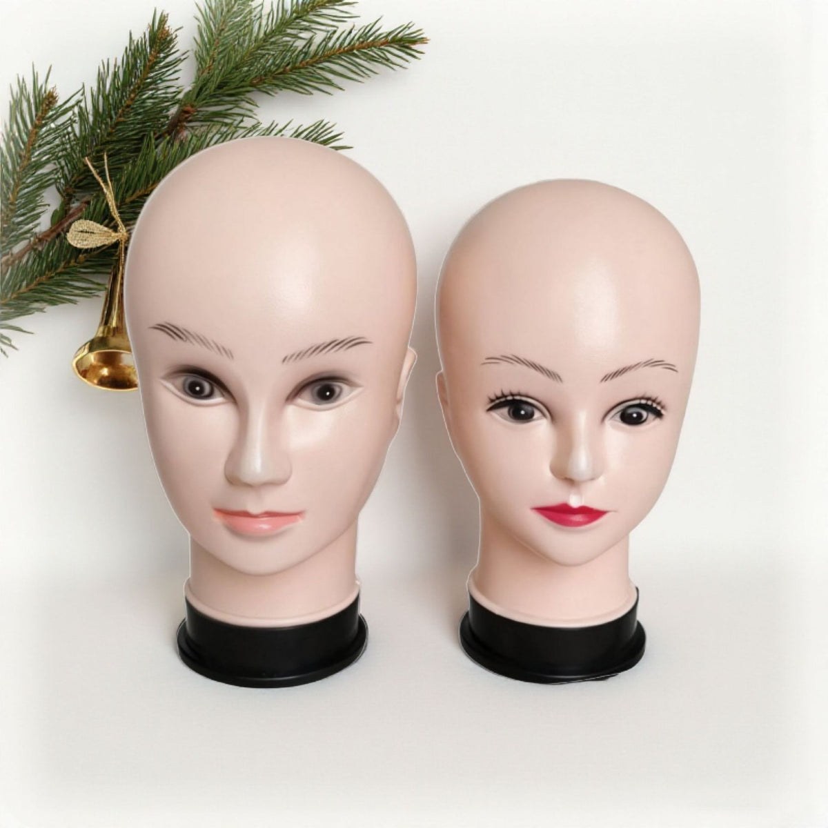 Mannequin Head for Wigs, Hats, and Display - Male and Female Options