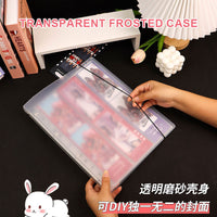 A4 3-Pocket Vertical Binder for Cards, Stickers, and Collectibles