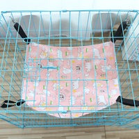 Adjustable Double-Sided Cat Hammock Bed for Cages and Swings