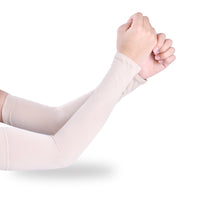 Unisex Ice Silk Sun Protection Arm Sleeves for Outdoor Cycling and Sports