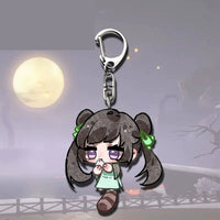 Supernatural Task Force Anime Character Acrylic Keychain for Backpacks and Gifts