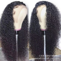 African American Kinky Curly Long Corn Wave Wig for Women