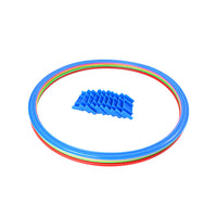Agility Training Hoops for Kids, Sensory Integration Outdoor Play Set, Home Kindergarten Exercise Toy