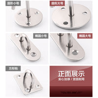 U-Shaped Stainless Steel Ceiling Hook for Hanging Planters, Sandbags, Fans, and Clothes