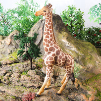 Solid Animal Model Simulation Toys - Lion, Tiger, Elephant, Hippo, Giraffe, Bear, Kangaroo, Zebra