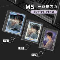 M5 3-inch 4-inch 1-Pocket Photo Album Refill Pages for Small Cards, Albums, and Passports