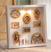 DIY Mini Museum Shadow Box Kit for Valentine's Day & Birthdays