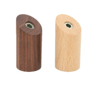 Creative Minimalist Wooden Wall Hooks - Nordic Walnut & Beech Wood Coat Hangers for Entryway & Doors