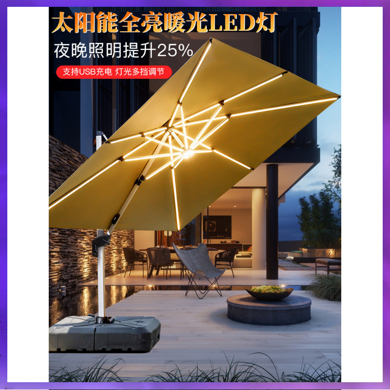 Large Outdoor Patio Umbrella with UV Protection for Garden, Balcony, and Market Stalls