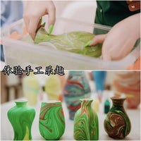 DIY Lacquer Painting Kit for Ceramic Vases - Traditional Craft Art Set